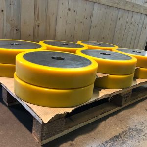 Polyurethane rollers 11