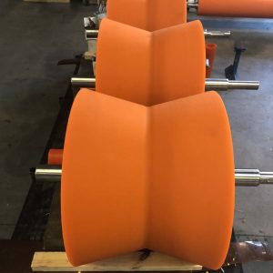 Polyurethane rollers 9